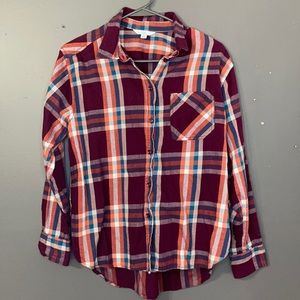 Flannel. Fall colors.